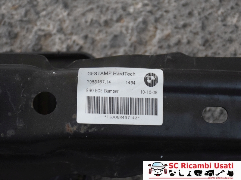 Traversa Paraurti Posteriore Bmw Serie 3 E91 7058467 SC Ricambi Usati