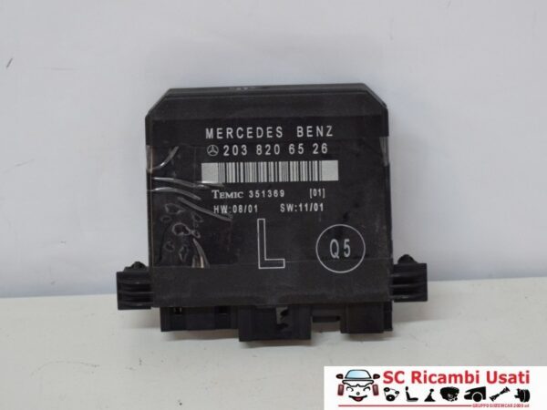 Centralina Porta Posteriore Sx Mercedes Classe C A2038206526