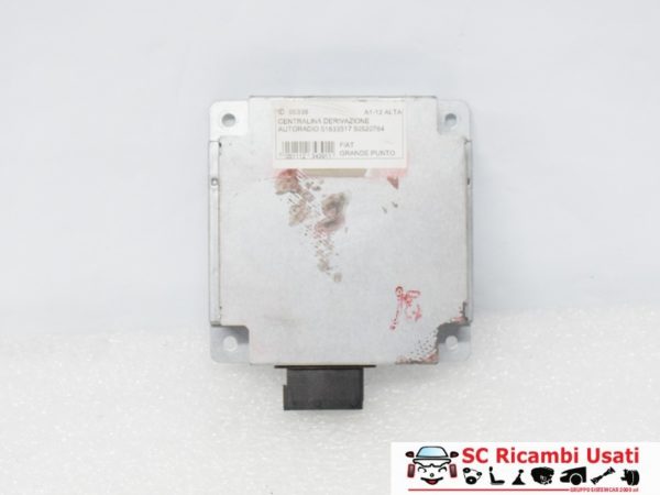 CENTRALINA DERIVAZIONE AUTORADIO FIAT GRANDE PUNTO 50520764 51833517