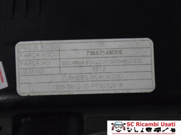 Pulsante Alzavetro Posteriore Sinistro Fiat Tipo 735632355 735664632