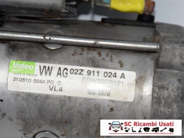 MOTORINO AVVIAMENTO 1.6 TDI VOLKSWAGEN GOLF 6 02Z911024A