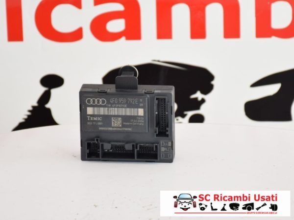 CENTRALINA PORTA ANTERIORE DX AUDI A6 2006 4F0959792