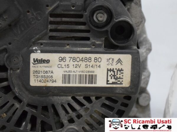 Alternatore 1.4 Hdi Peugeot 208 9678048880