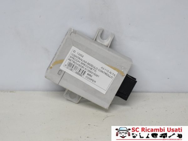 Centralina Specchietti Retrovisori Mini Cooper R56 61356915061