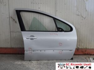 PORTA PORTIERA ANTERIORE DESTRA PEUGEOT 307 2002