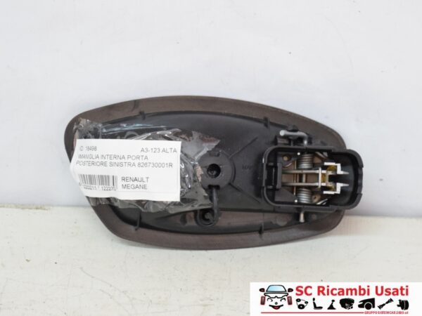 Maniglia Interna Posteriore Sx Renault Megane 3 826730001R