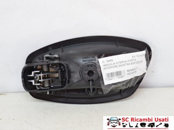 Maniglia Interna Anteriore Destra Renault Megane 3 826720001R