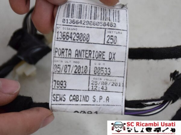 Cablaggio Porta Anteriore Destra Fiat Ducato 1366429080