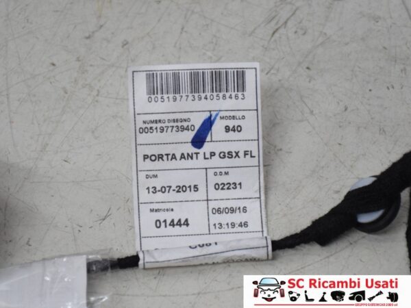 Cablaggio Porta Anteriore Destra Alfa Giulietta 51977394 51929179