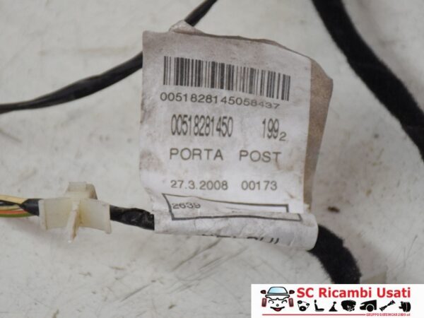 Cablaggio Porta Posteriore Destra Fiat Punto Evo 51828145