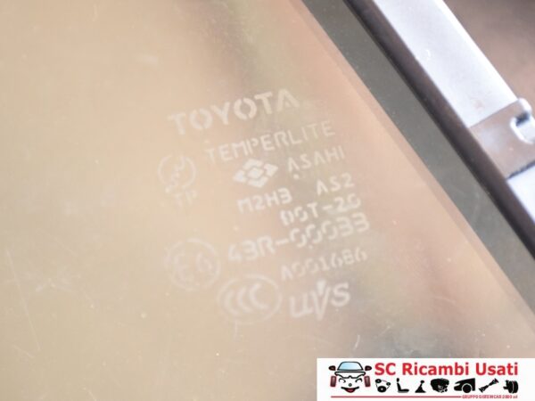 Vetro Fisso Porta Posteriore Destra Toyota Rav4