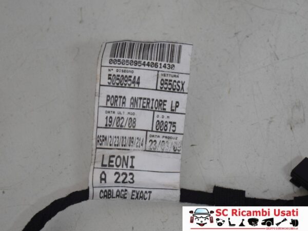 Cablaggio Porta Destra Alfa Romeo Mito 50509544