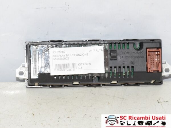 Display Multifunzione Citroen C3 5555502902