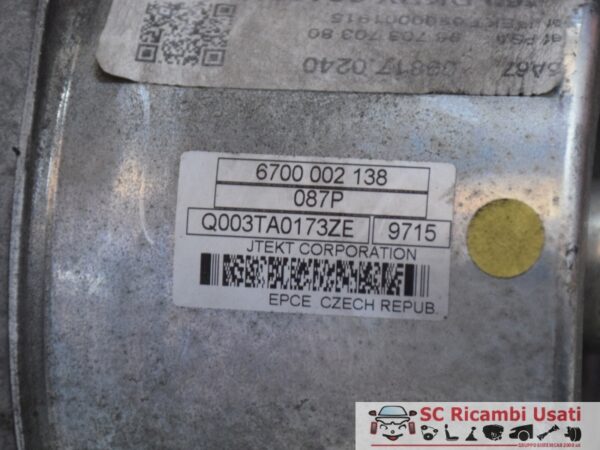 Scatola Sterzo Citroen C3 Picasso 9670870380