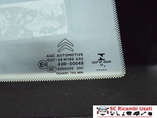 Vetro Fisso Posteriore Destro Citroen C3 9805760280