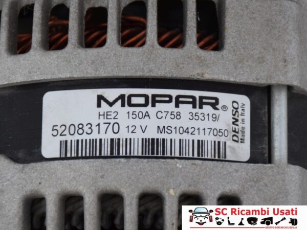 Alternatore Fiat Tipo 1.6 Multijet 52083170