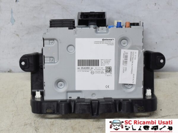 Autoradio Opel Corsa F 9835408980