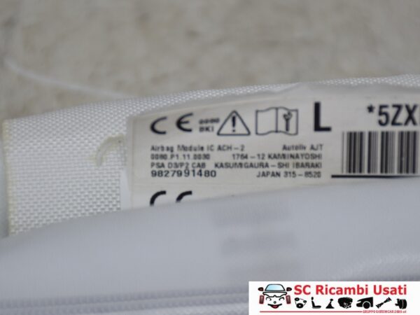 Airbag Tendina Laterale Sinistra Opel Corsa F 9827991480