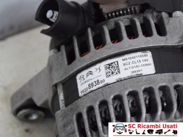 Alternatore Opel Corsa F 1.5 Cdti 9820893880