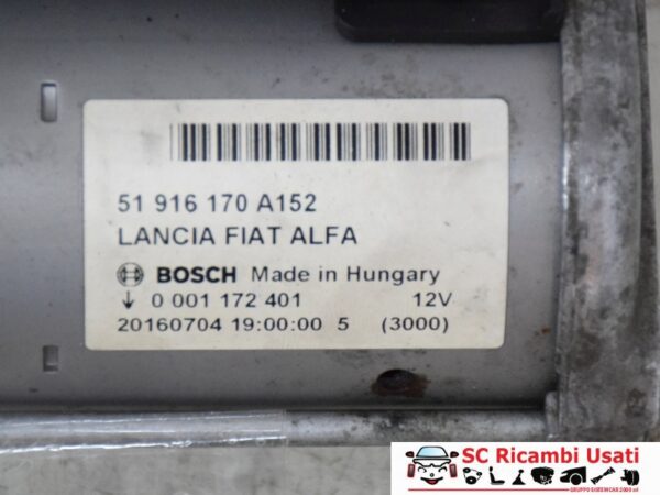 Motorino Avviamento Fiat New Panda 1.3 Multijet 51916170