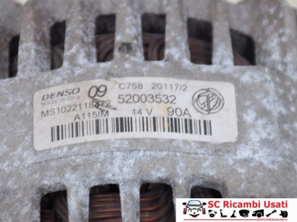 Alternatore Fiat New Panda 1.2 Benzina 8000km 52003532 51859038