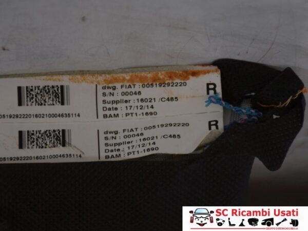 Airbag Sedile Destro Fiat New Panda 51929222