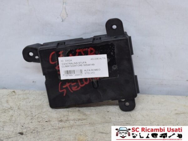 Centralina Stufa Alfa Romeo Stelvio 50544149