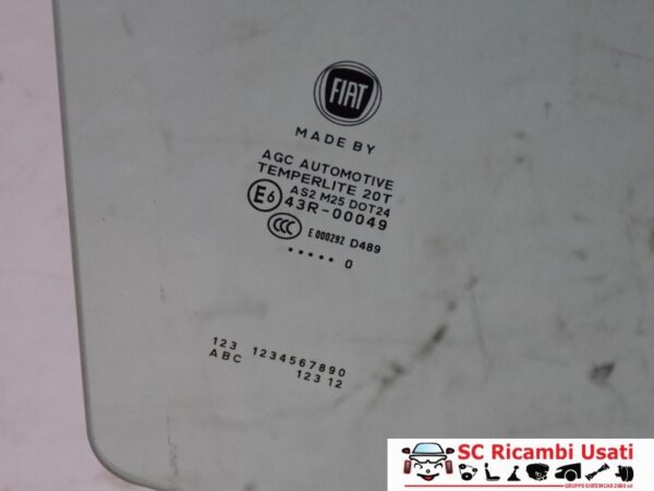 Vetro Scendente Anteriore Destro Fiat 500l 51883737