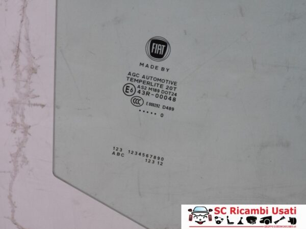 Vetro Scendente Posteriore Destro Fiat 500l