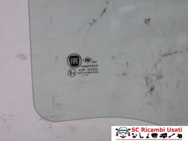 Vetro Scendente Posteriore Sinistro Fiat New Panda