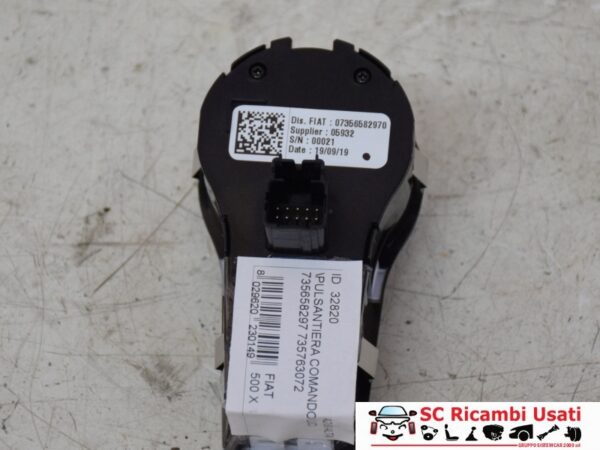 Pulsantiera Comando Luci Fiat 500x 735658297