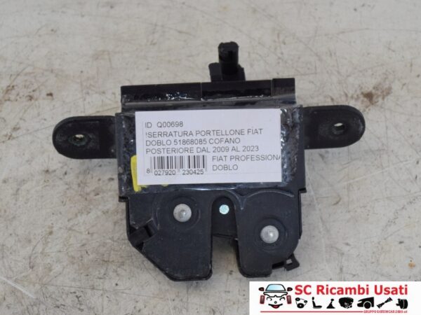 Serratura Portellone Fiat Doblo 51868085