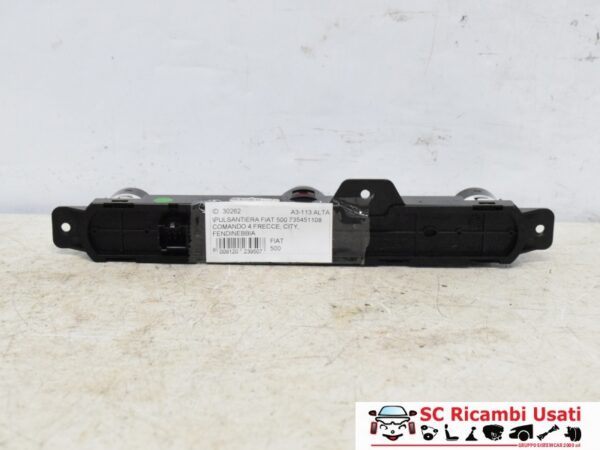 Pulsantiera 4 Frecce Fiat 500 735451108