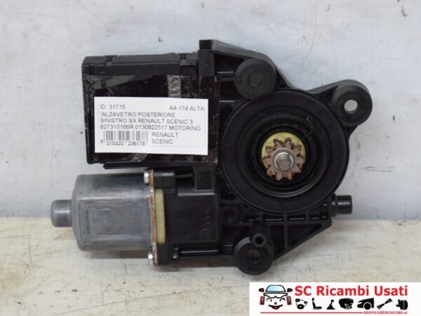 Alzavetro Posteriore Sinistro Renault Scenic 3 827310166R