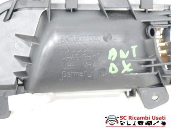 Maniglia Interna Anteriore Destra Audi A4 B8 8K0837020