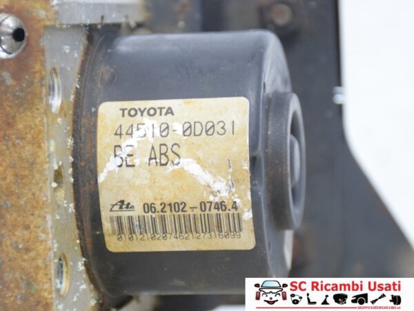 Abs Toyota Yaris 445100D031