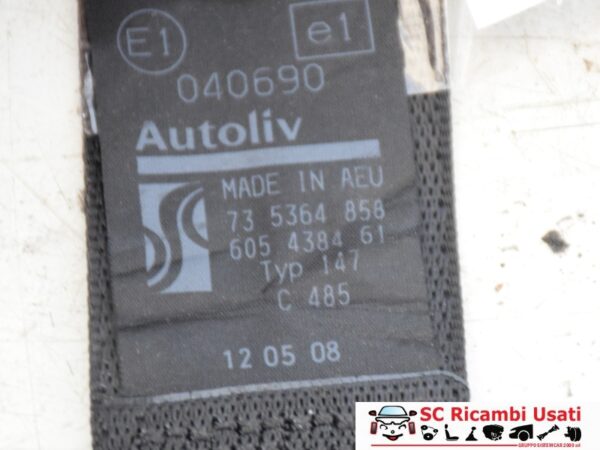 Cintura Posteriore Sinistra Fiat Grande Punto 735364858
