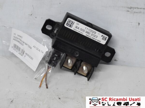 Centralina Batteria Mercedes Classe B A0009822023