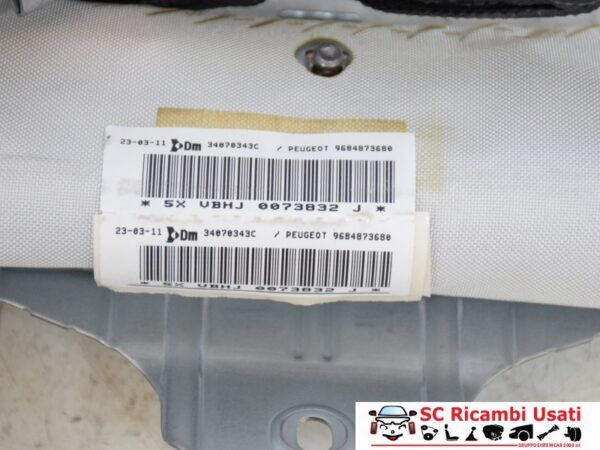 Airbag Tendina Destra Peugeot 5008 9684873680