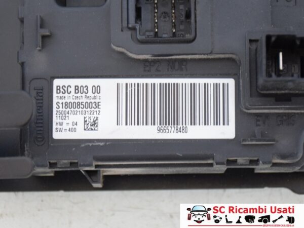 Centralina Bsc Peugeot 5008 9665778480