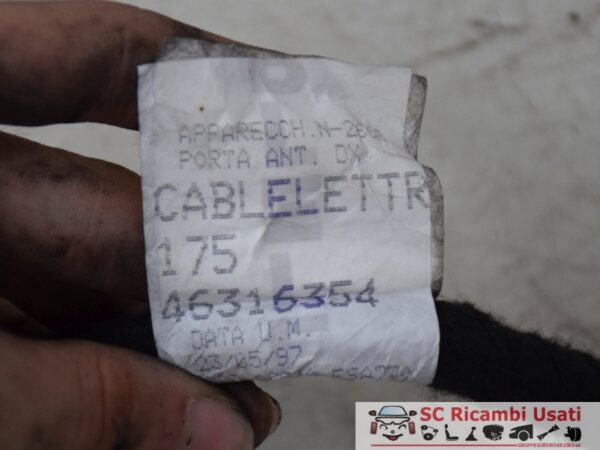 Cablaggio Impianto Porta Destra Fiat Coupe 46316334