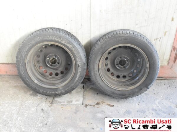 Cerchi In Ferro Renault Clio 3 R15