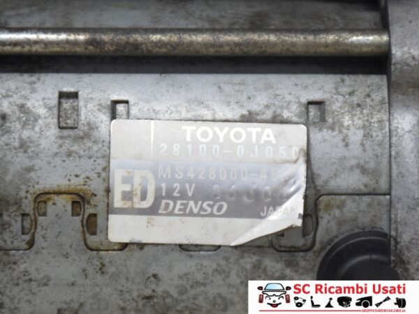 Motorino Avviamento Toyota Yaris 1.3 Vvt-I 281000J050