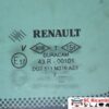 Vetro Fisso Posteriore Destro Renault Clio 3 Sw 8200580125