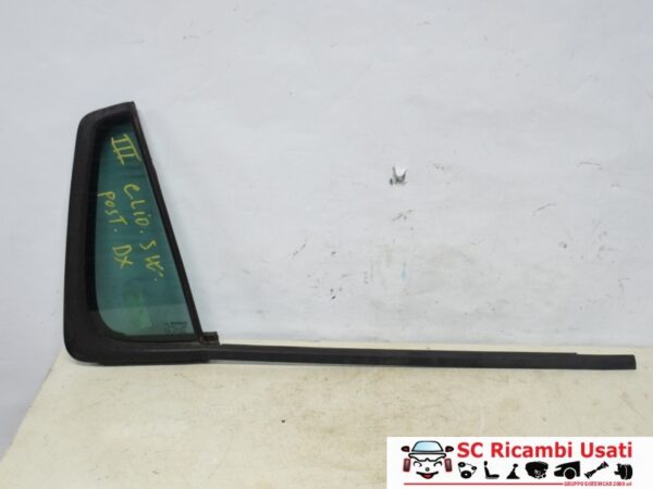 Vetro Fisso Posteriore Destro Renault Clio 3 Sw 8200579924