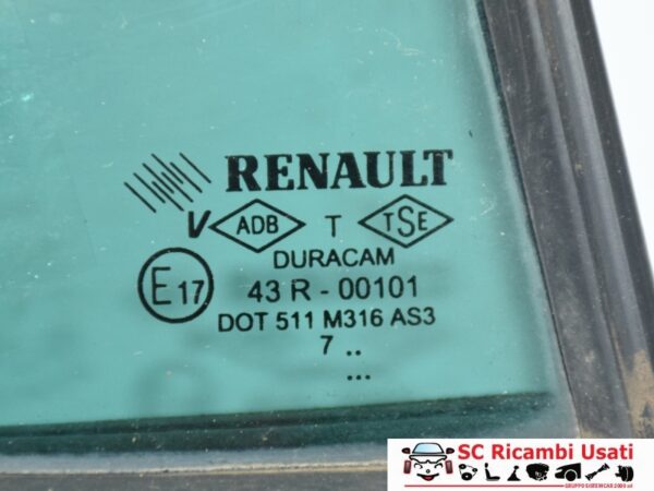 Vetro Fisso Posteriore Destro Renault Clio 3 Sw 8200579924