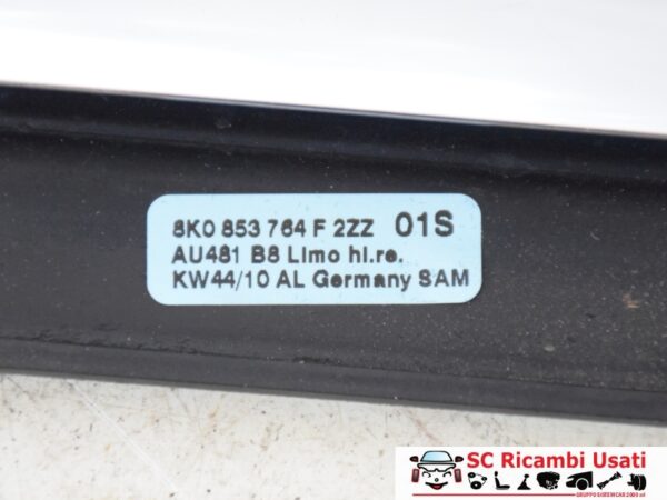 Raschiavetro Posteriore Destra Audi A4 B8 8K0853764F