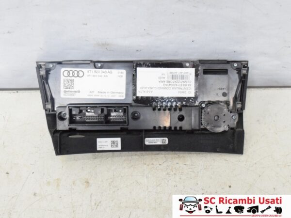 Centralina Comandi Clima Audi A4 B8 8T1820043AG