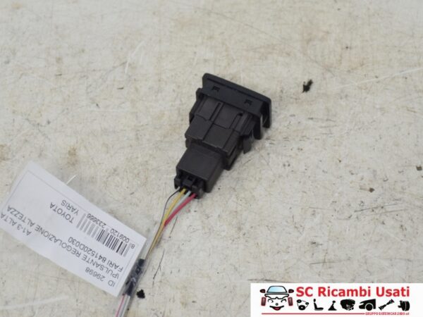 Comando Regolazione Altezza Fari Toyota Yaris 841520D030