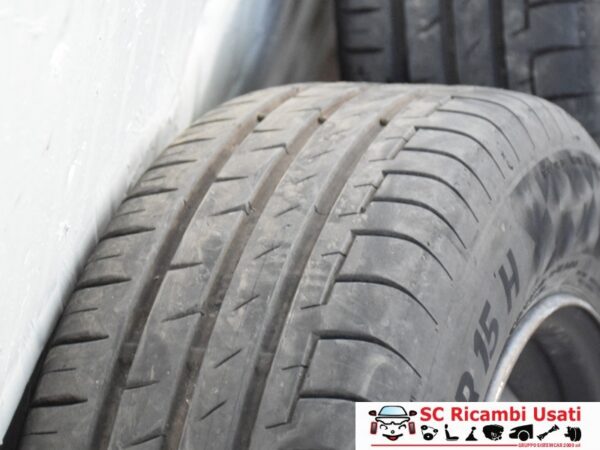 4 Cerchi In Ferro Con Gomme R15 Citroen C3